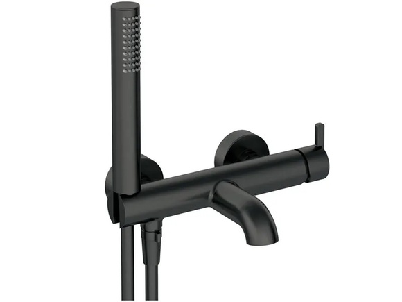 Луксозен смесител за вана с душ Silia Black