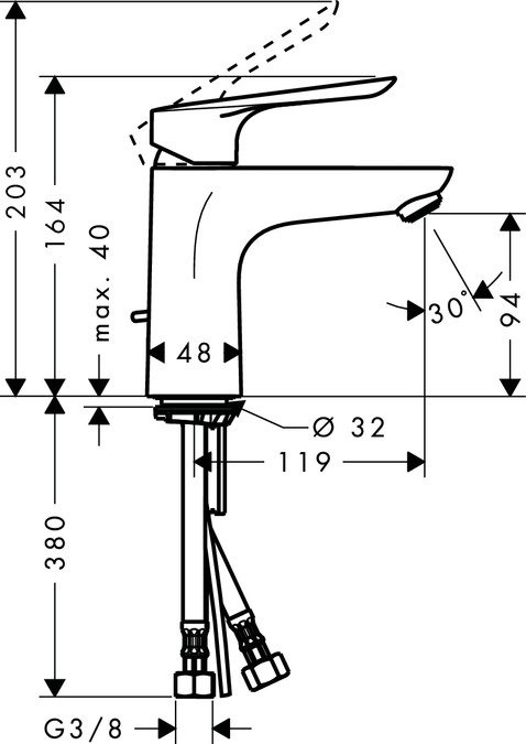 Батерия за баня Logis E 100 (1)