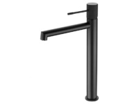 Черен смесител за мивка Line Black Matt