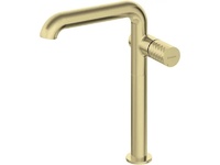 Едноръкохватков смесител за мивка Silia Hexa Brushed Gold