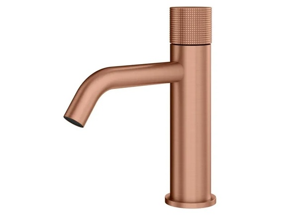 Смесителна батерия за мивка Logica Shine Brushed Rose Gold