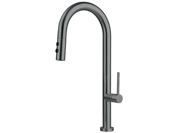 Висок смесител за кухня Olfato Titanium